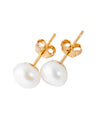 gold jewellery uk  new  new in  waterproof jewellery  stud earrings  Gold stud earrings  pearl earrings  pearl jewellery  Pearl studs  freshwater pearl  real pearl earrings  real pearl studs  freshwater pearl earrings