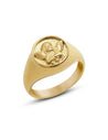 waterproof ring  statement ring  Ring trending  ring  new in  new  gold jewellery uk  gold chunky ring  gold angel ring  chunky ring  angelic jewellery  angel ring  angel jewellery